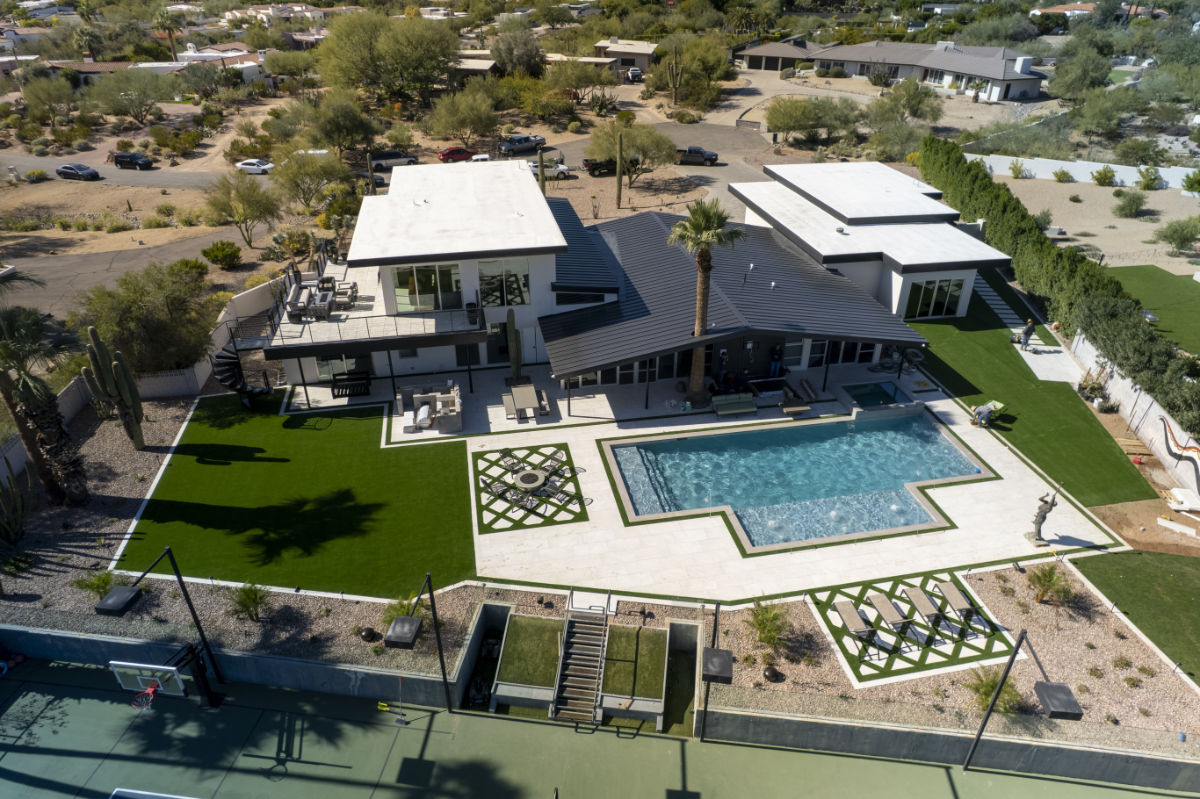 Luxury pool remodel